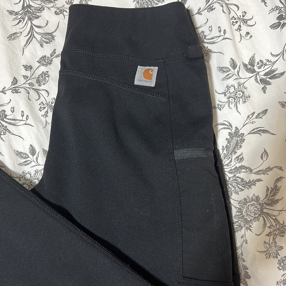 Carhartt | Woman’s Force Fitted Black Leggings | size 2 - Picture 4 of 12
